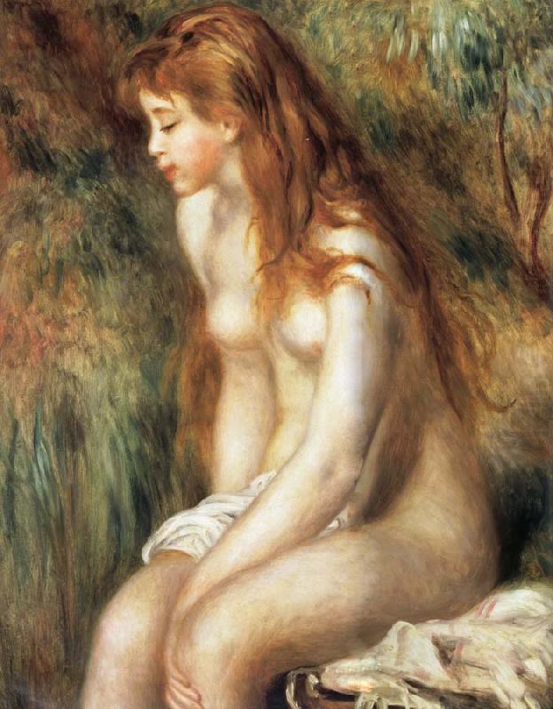 Pierre Renoir Young Girl Bathing china oil painting image